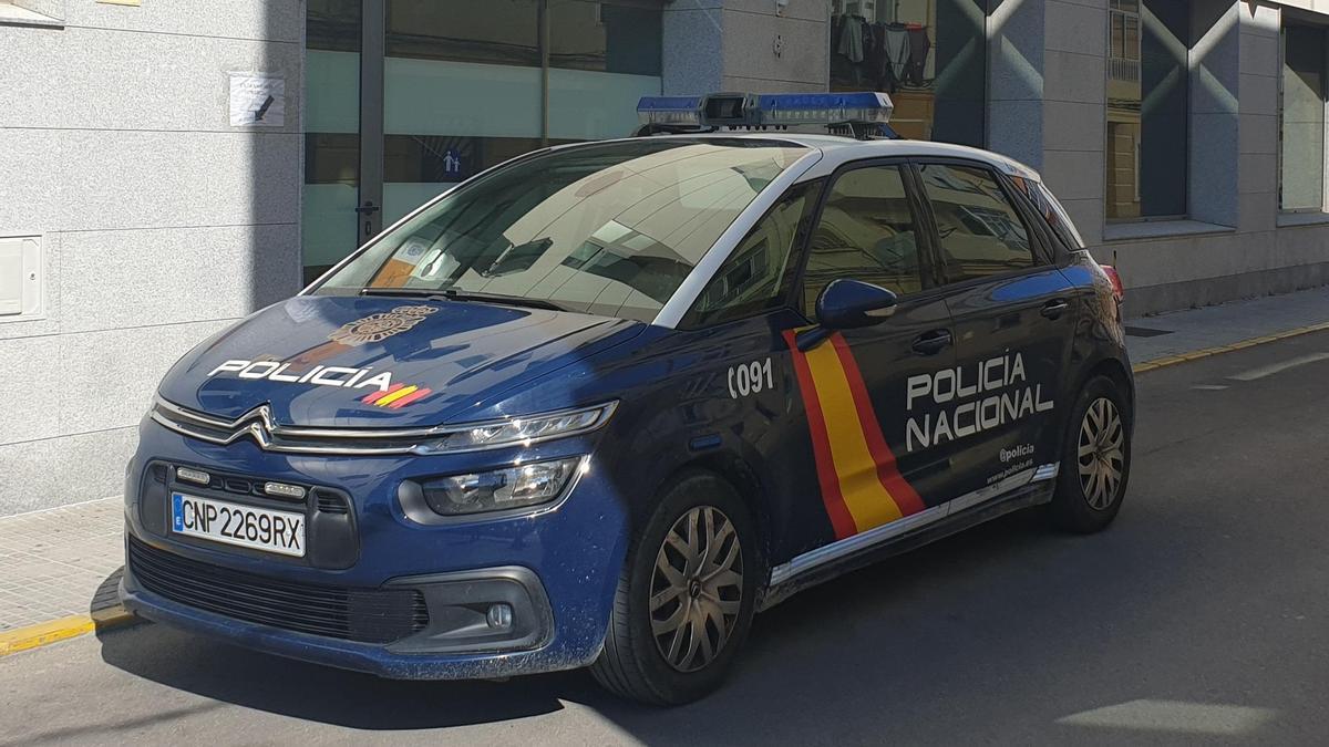 Vehículo de la Policía Nacional