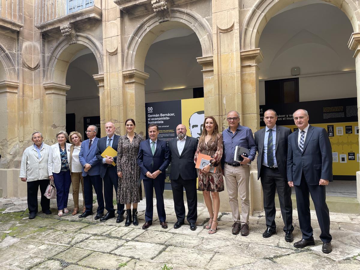 Presentación en Elche de la exposición sobre Germán Bernácer en Las Clarisas este jueves