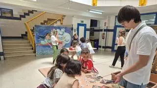 Trece países en la mochila: el colegio El Vallín de Piedras Blancas transforma sus aulas en un viaje por el mundo