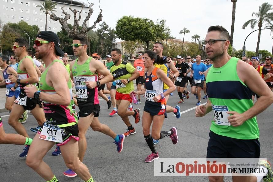 Media Maratón de Murcia: paso por la Avenida del Infante