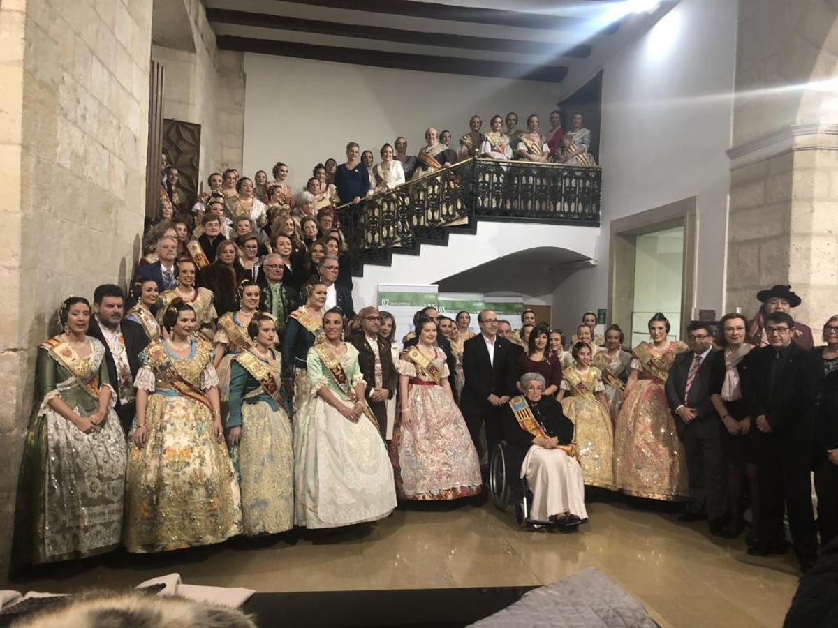 La Junta Local Fallera de Alzira celebra sus 75 años