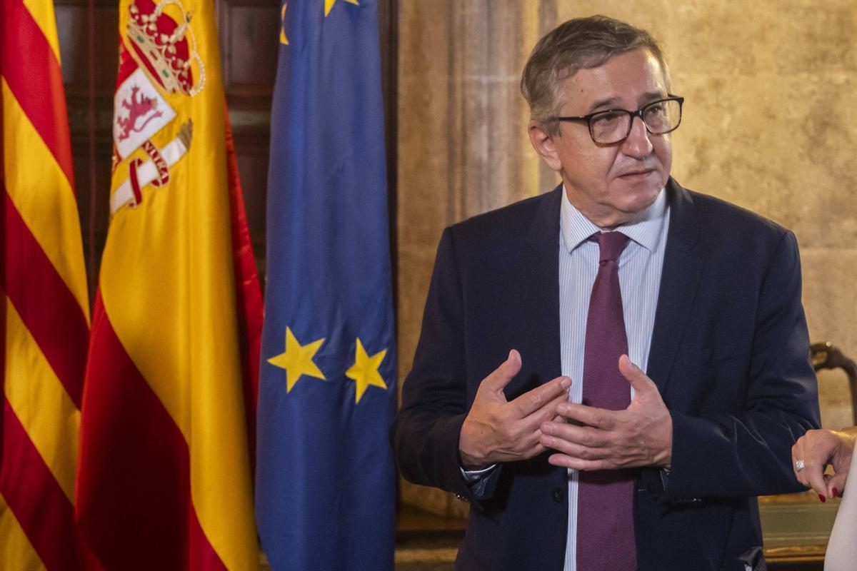 El conseller de Hacienda y Administración Pública, José Antonio Rovira.