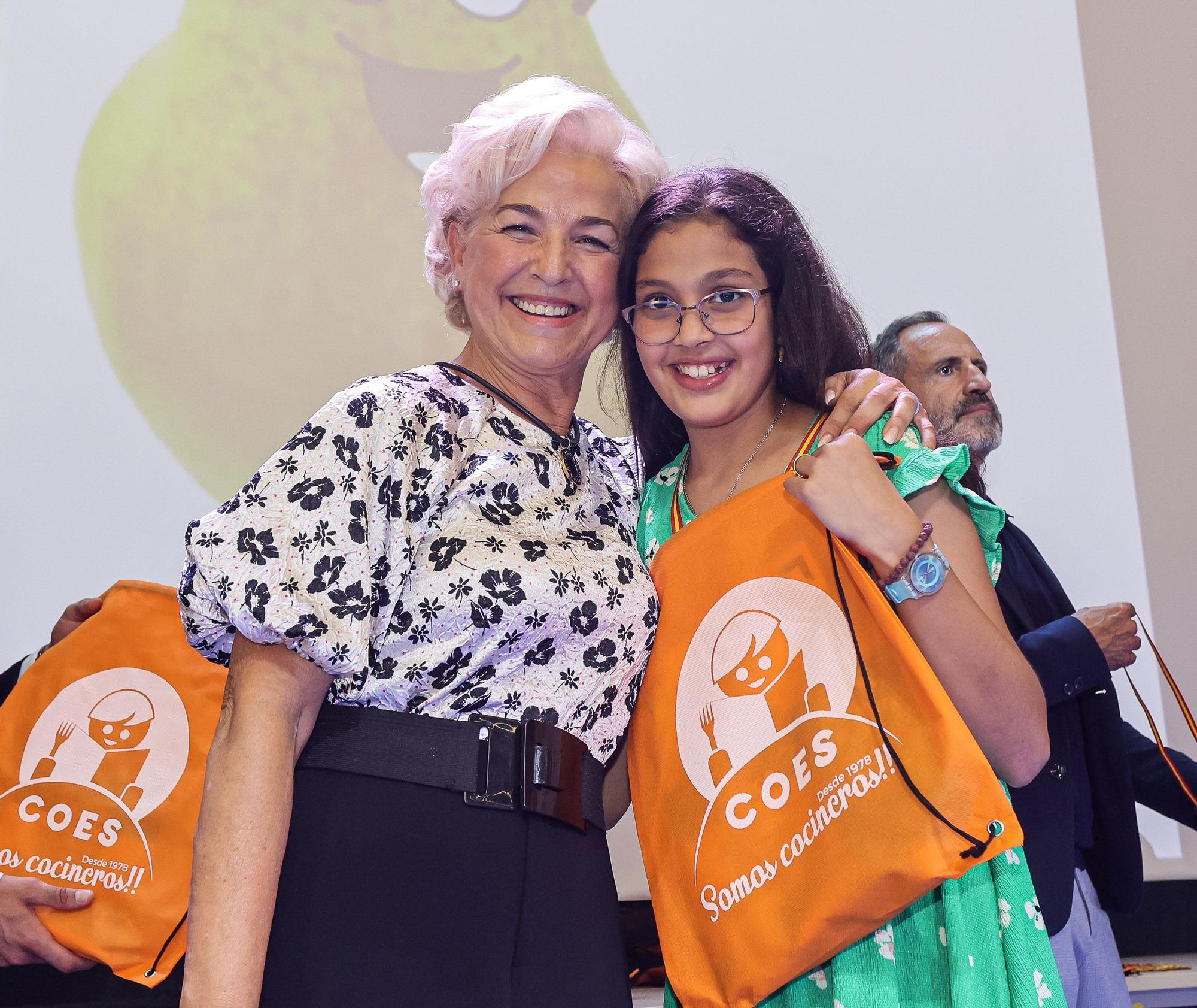 Gala del certamen literario organizado por Coes