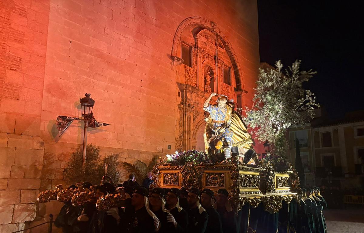 El Tercio Romano y el Prendimiento protagonizan una de las noches más emotivas de Cieza