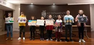 Ruana Berghalde, ganadora del V certamen de dibujo de Luz Penitente