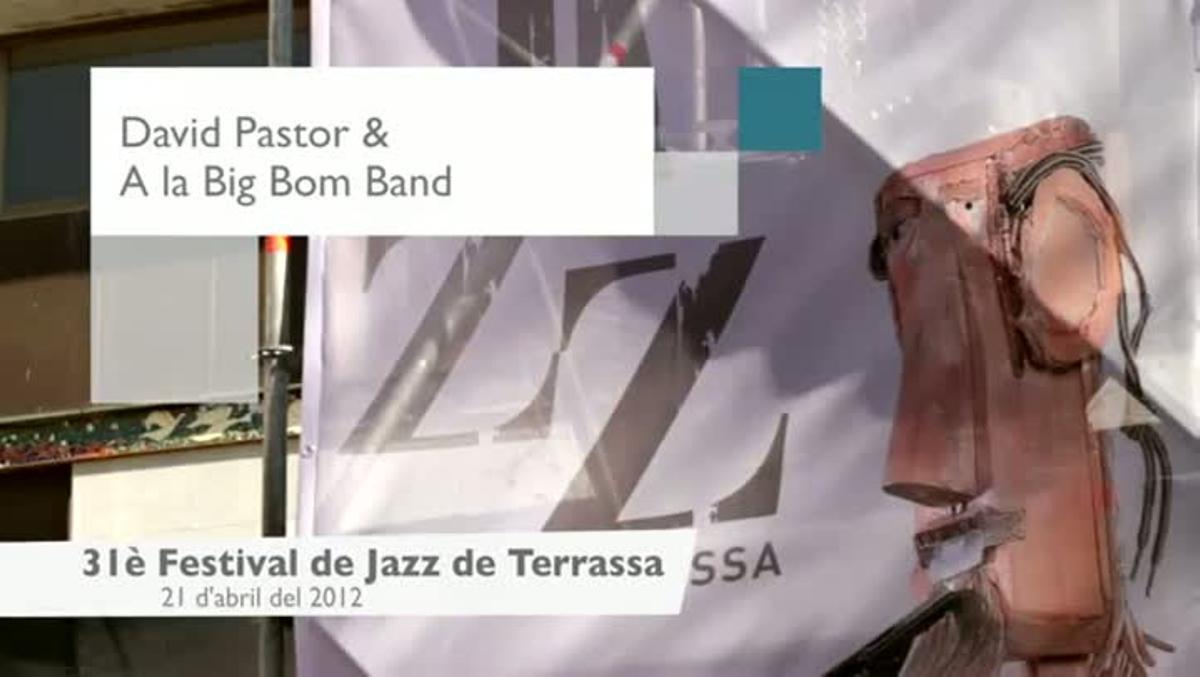 Un moment del ’Concerto for Cootie’ de Duke Ellington interpretat per David Pastor & la Big Bom Band en la passada edició del Festival de Jazz de Terrassa.