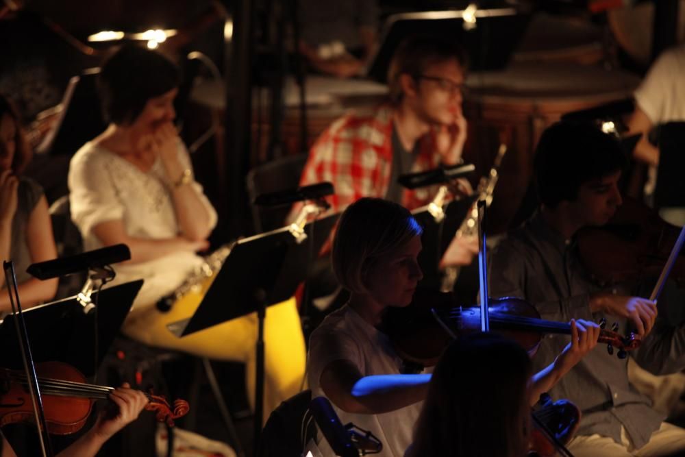 Ensayo de la ópera 'Sonnambula'