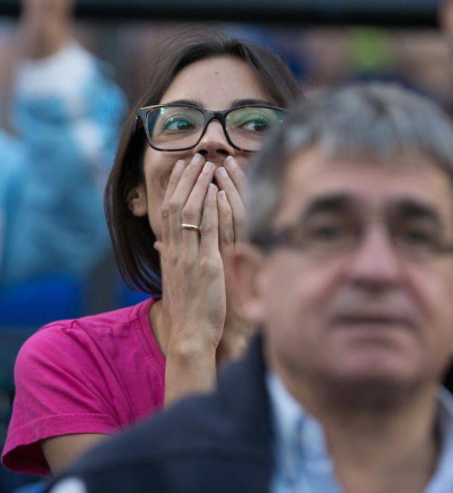 El Hércules despide al técnico argentino tras ganar por 3-2 al Peralada con mucho sufrimiento.