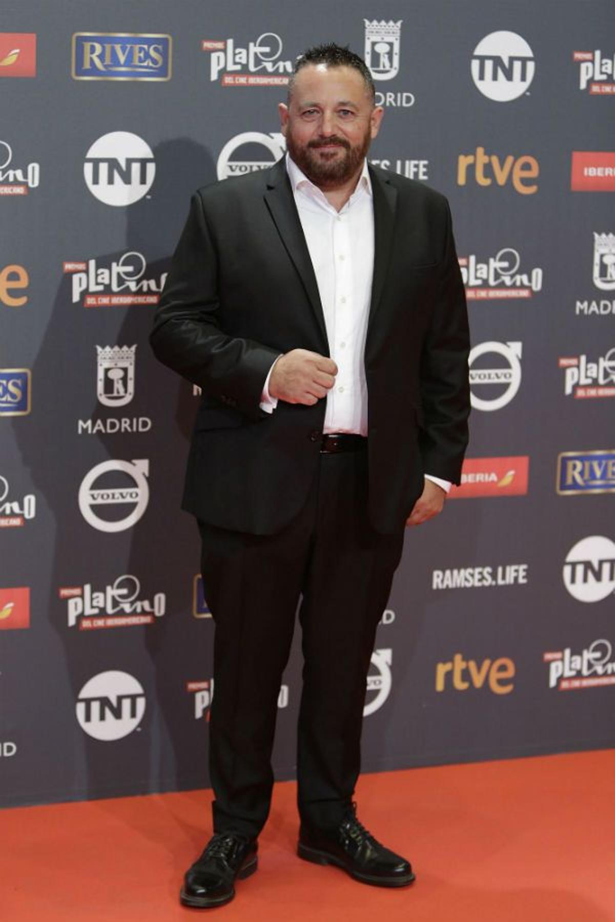 Pepón Nieto en los Premios Platino 2017