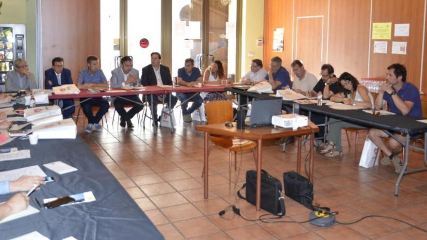 Reunió de la xarxa de municipis del tram català del Camí Ignasià, a Castellgalí