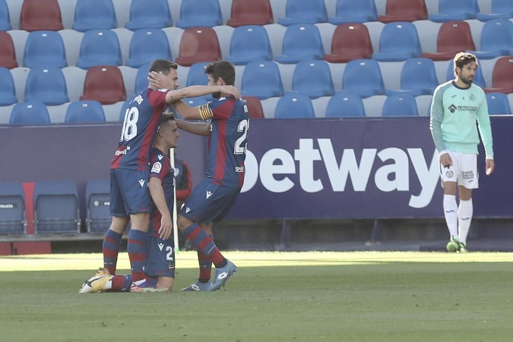 Levante - Getafe: Las mejores fotos del partido