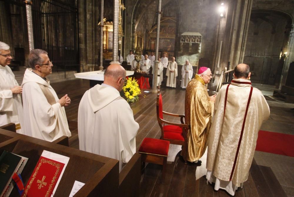 Girona celebra la processó de Corpus presidida pel bisbe Francesc