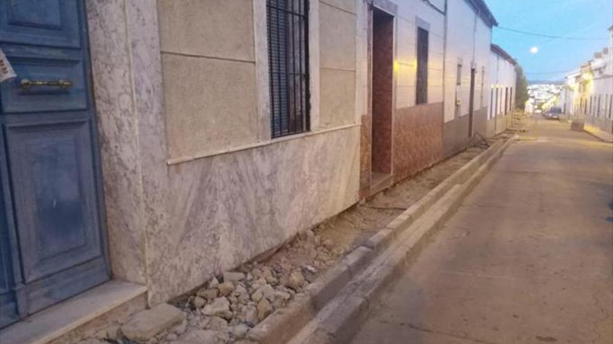 El Consistorio comienza las obras de mejora de la calle Málaga