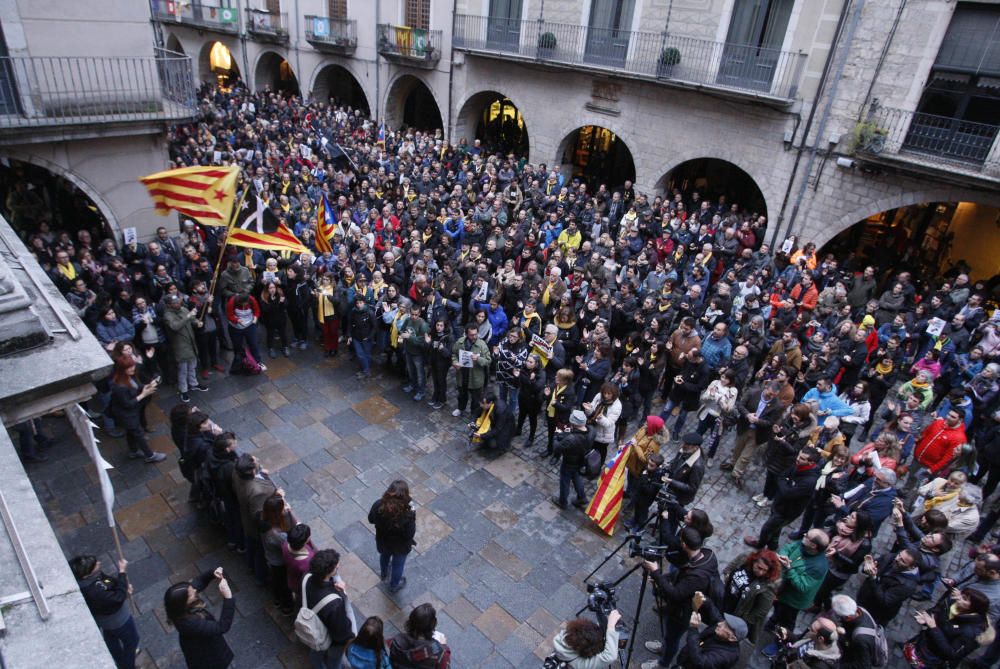 Concentració de suport als CDR a Girona