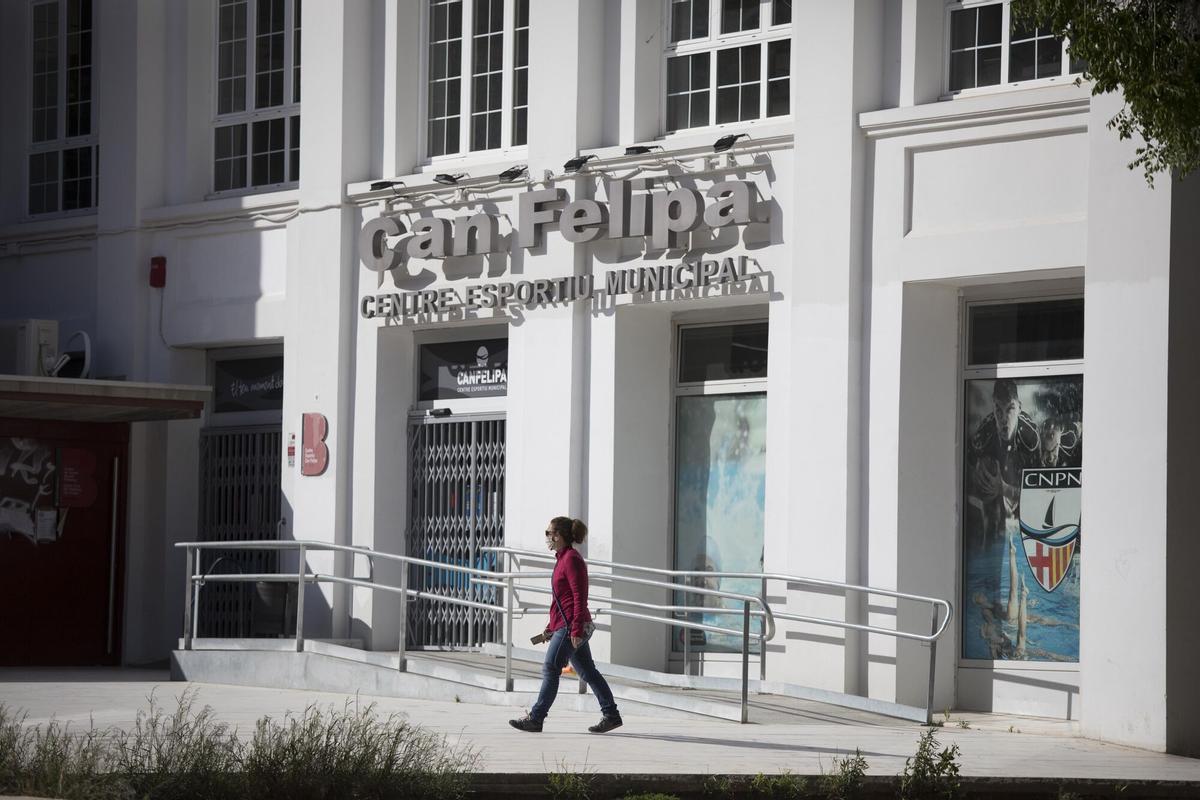 El centro deportivo municipal Can Felipa, en Barcelona, en una imagen de archivo.