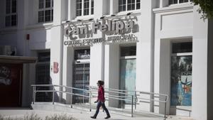 Barcelona 29/04/2020 Covid-19 Covid19 coronavirus en Barcelona Los gimnasios permanecen cerrados por el estado de alarma En la foto centre esportiu Can felipa en Poblenou cerrado Foto Ferran Nadeu