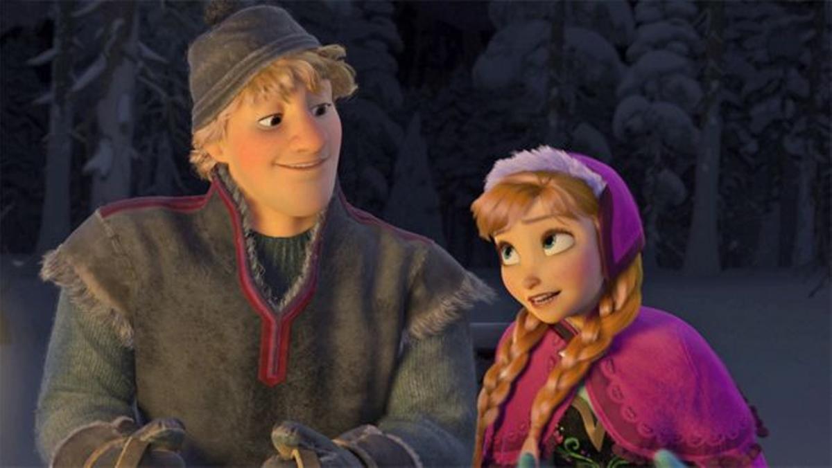 Kristoff y Anna, en 'Frozen.