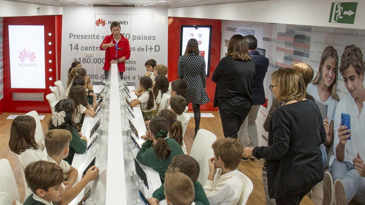 Algunos de los proyectos educativos y formativos que lleva a cabo Huawei España.