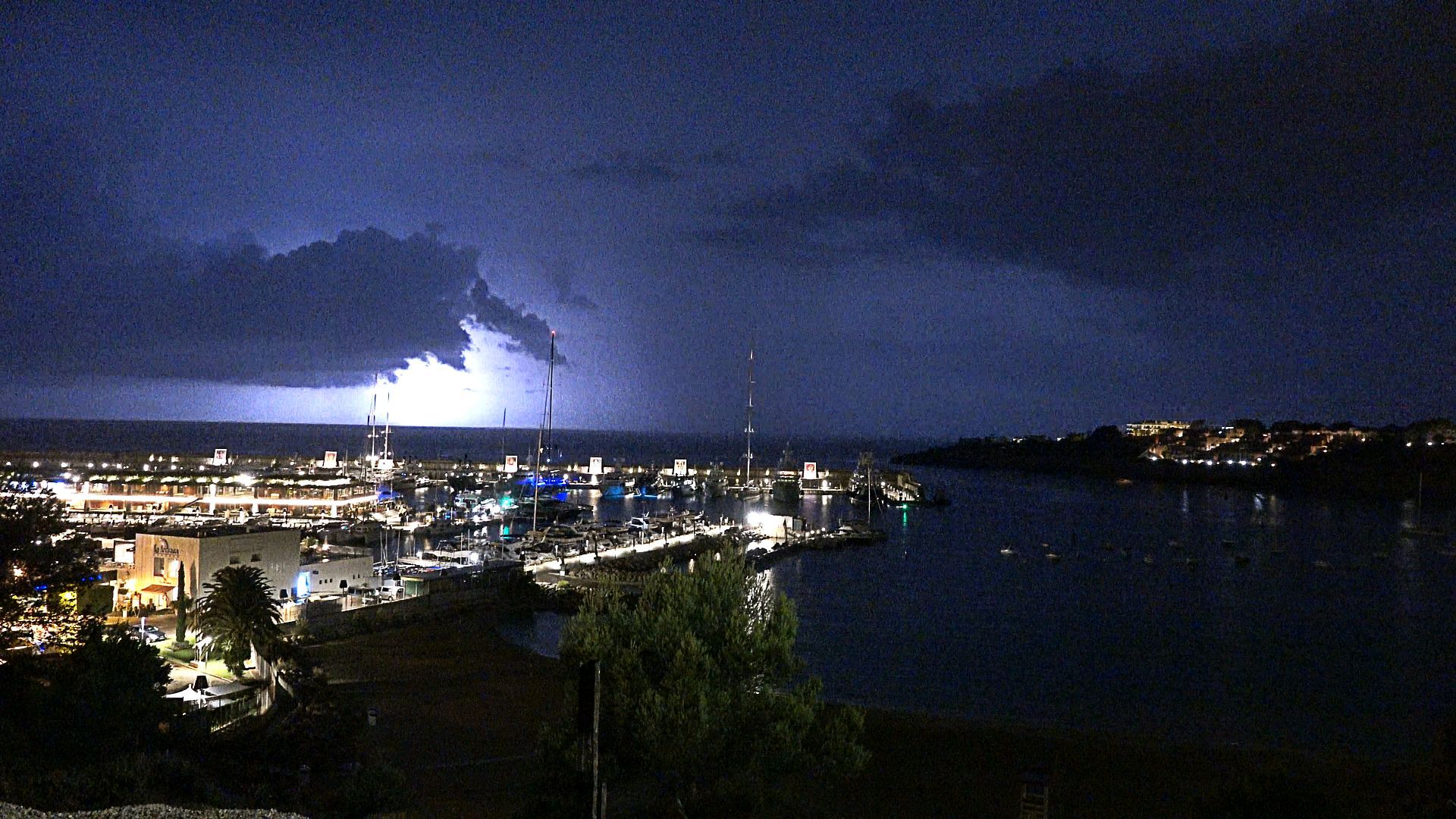 Tormenta eléctrica en Calvià