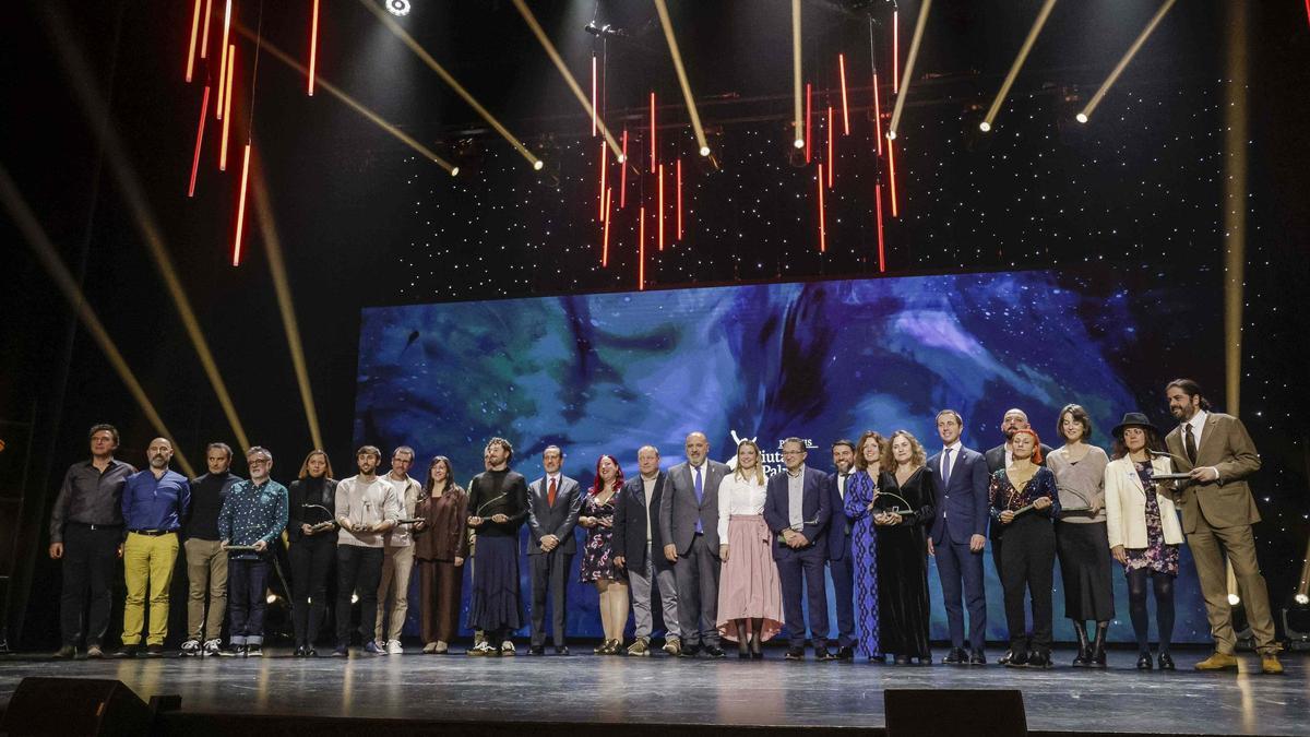 Los ganadores de los Premis Ciutat de Palma celebrados este lunes