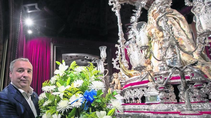 Visita a la Virgen del Pino de la UD Las Palmas