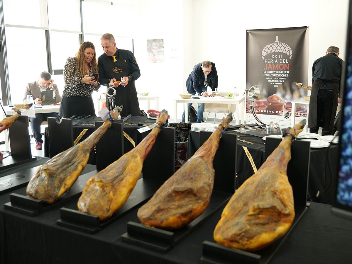 El concurso del mejor jamón de Los Pedroches en imágenes