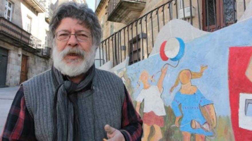 Murales en Vigo | Xavier Magalhaes homenajea a la mujer en la entrada al casco viejo