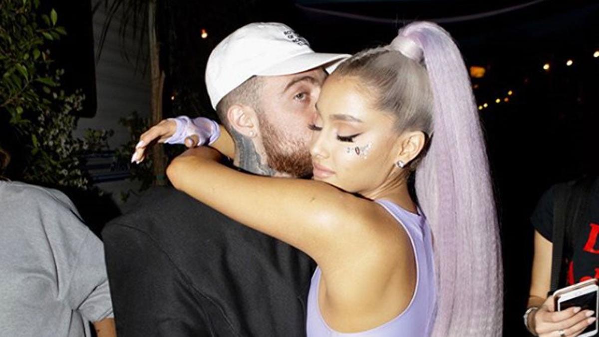 Ariana Grande y Mac Miller en el festival Coachella 2018