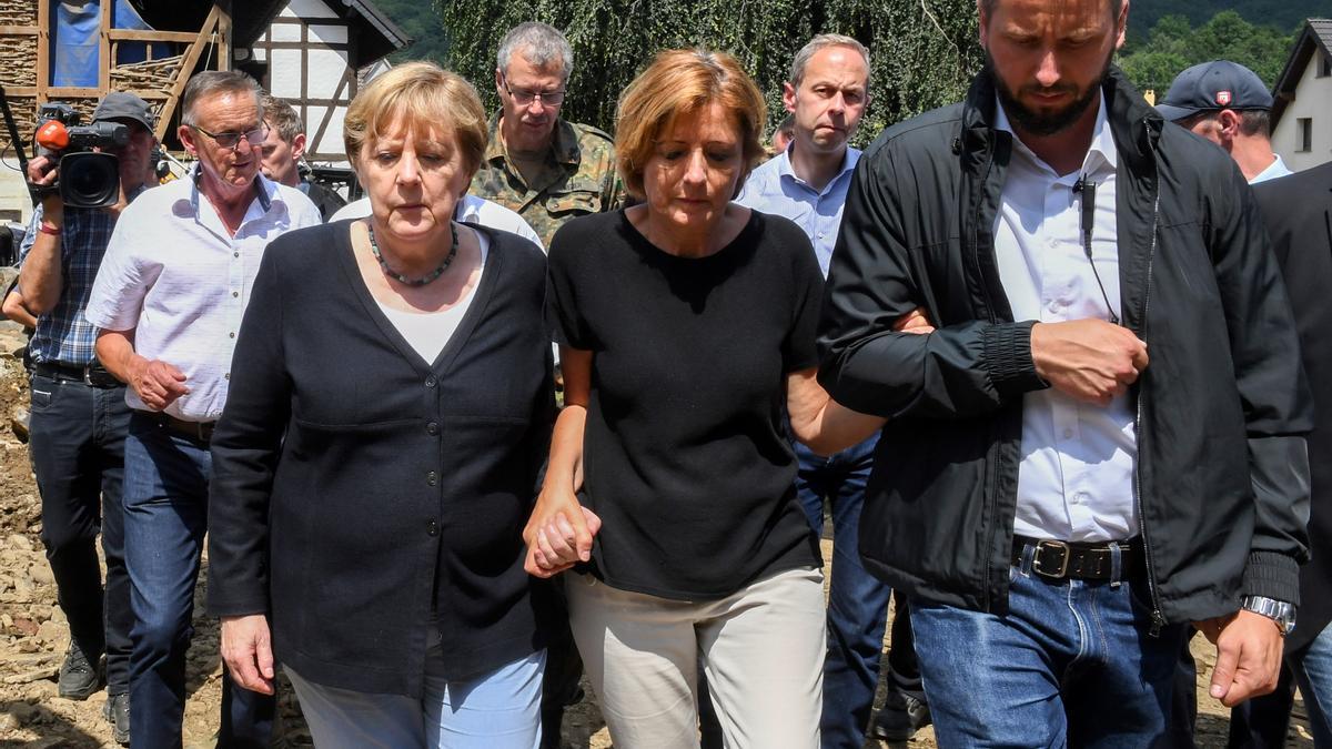 Angela Merkel y Malu Dreyer, la política alemana con esclerosis múltiple