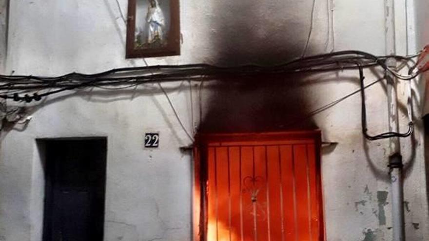 Detenido en Vinaròs tras provocar un incendio en una casa