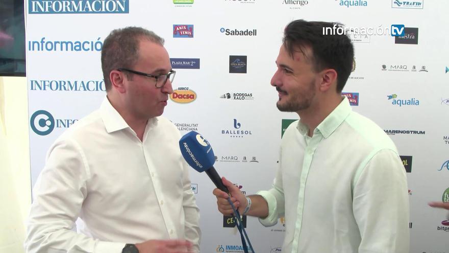 Francisco Capó visita el Racó de Información TV en Alicante
