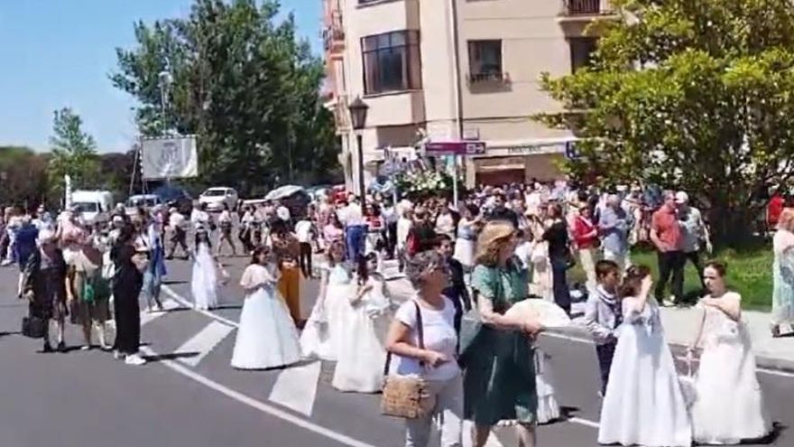 Zamora arropa a la Virgen de la Salud