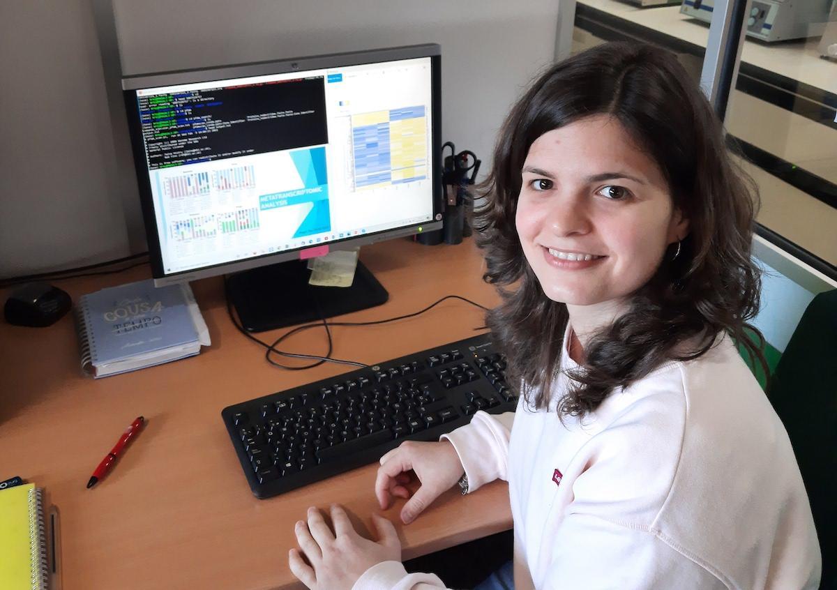 Magalí Rey Campos, persoal investigador do Instituto de Investigacións Mariñas (IIM-CSIC).