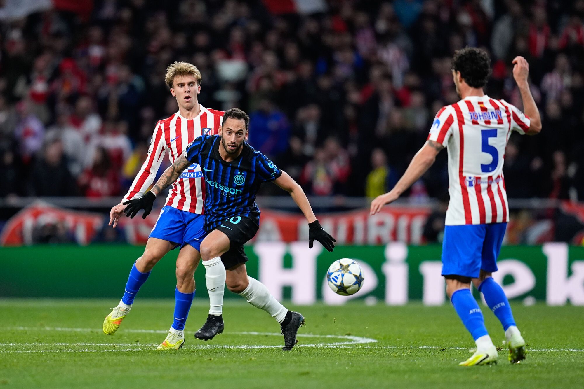Champions League: Atlético de Madrid - Inter de Milán, en imágenes.