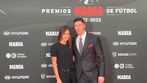 La expedición del Barça llega a los Premios Marca