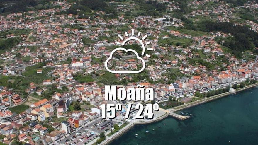 El tiempo en Moaña: previsión meteorológica para hoy, sábado 30 de mayo