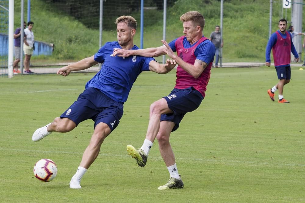 Entrenamiento del Oviedo