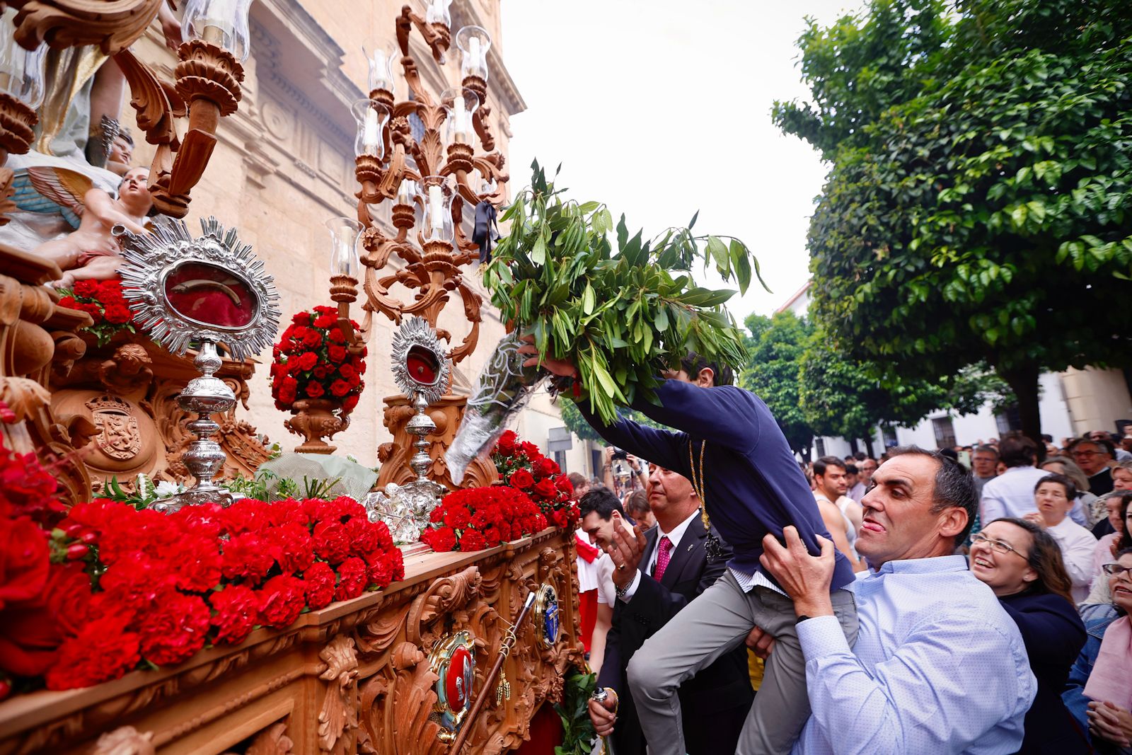 La procesión de San Rafael, en imágenes