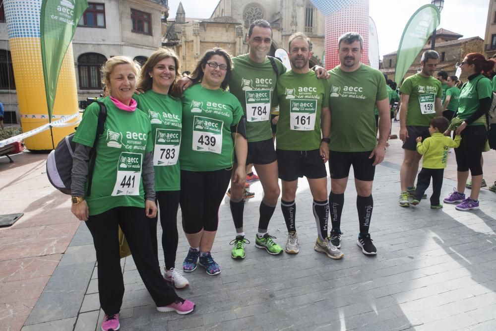 Carrera contra el cáncer en Oviedo