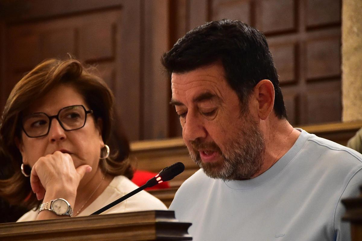 El portavoz del PSOE de Plasencia, Alfredo Moreno.