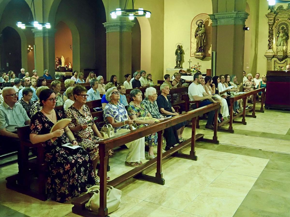Imatge de la Missa Solemne de Sant Cristòfol, dins de la Festa Major de Súria
