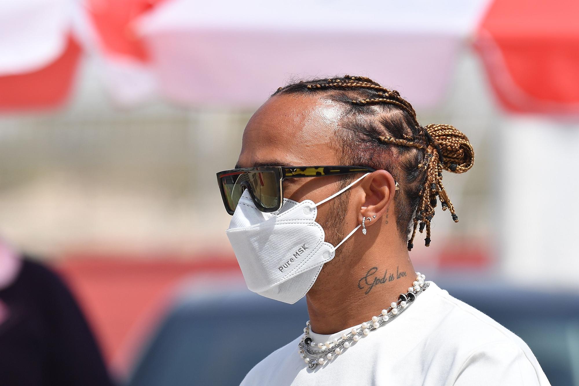 Lewis Hamilton, en Bahrein