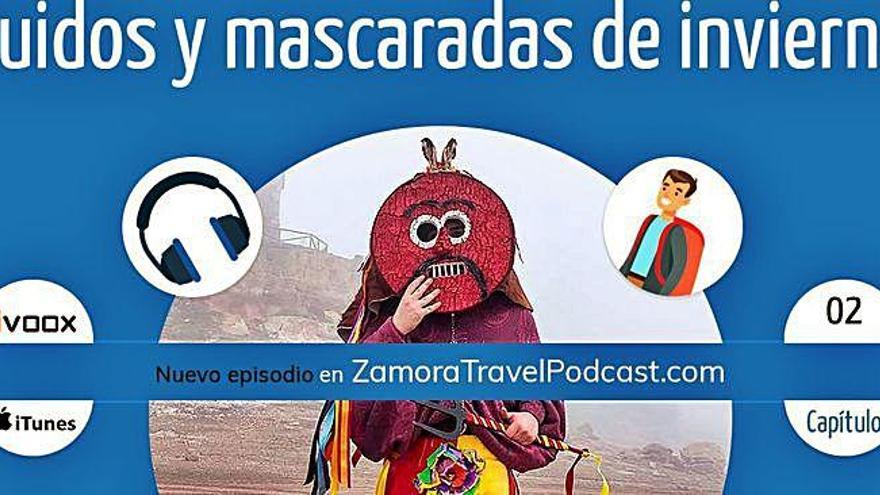 imagen promocional del segundo capítulo de la audioserie dedicado a las mascaradas.