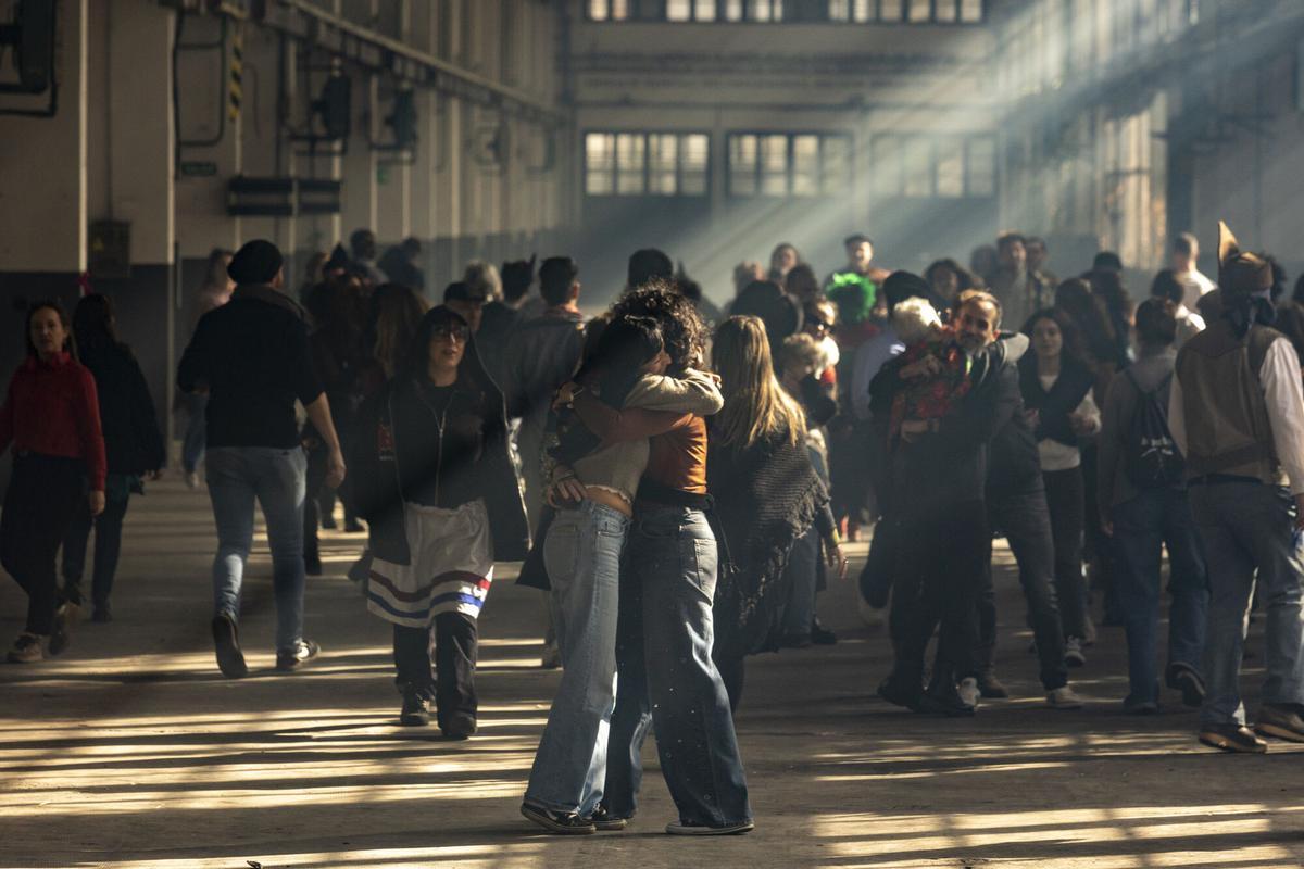 Un fotograma del vídeo que Oviedo presentó ante los jueces de la capitalidad.