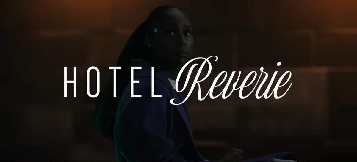 Fotograma del tráiler de Hotel Reverie uno de los nuevos capítulos de Black Mirror
