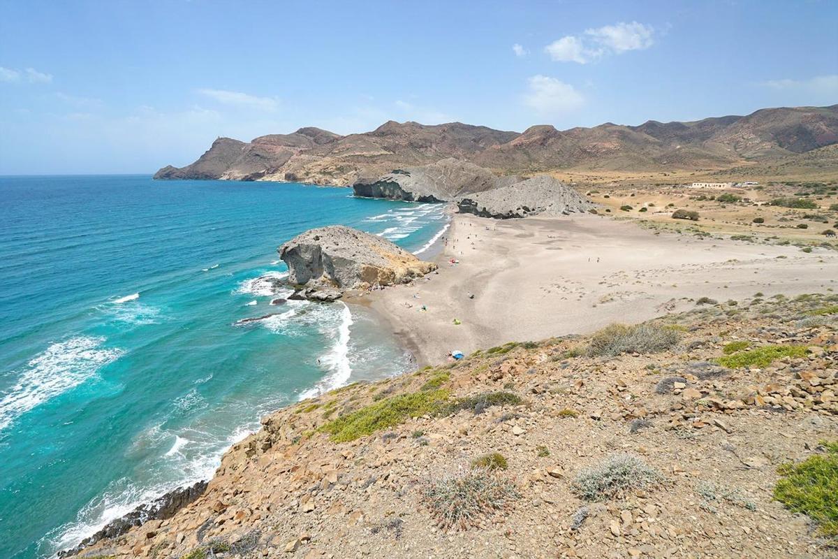 Playa de los Genoveses, en Almería