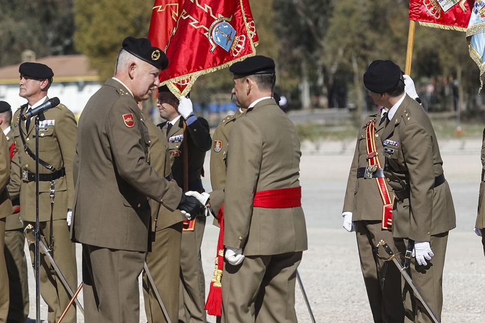 El general Ignacio Olazábal recibe el mando de la BRI X