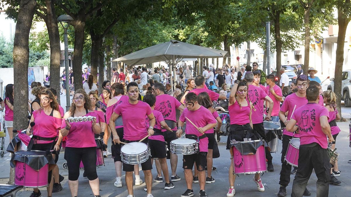 Una imatge de la Festa Major de Salt de l'any passat.