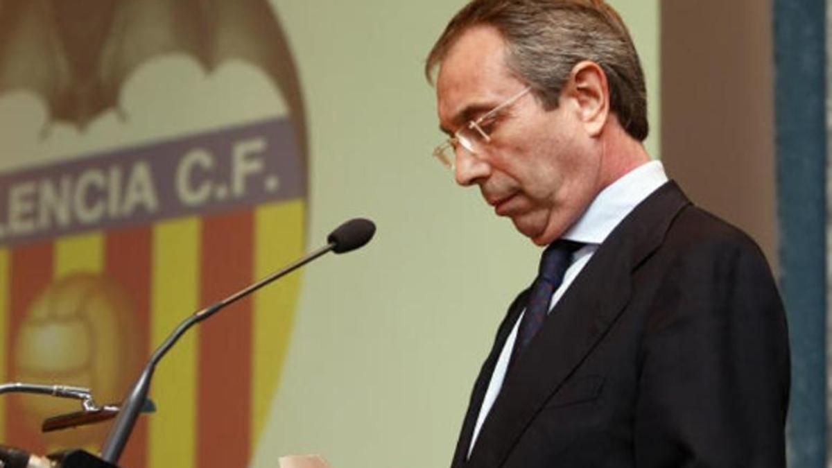 Vicente Soriano, expresidente del Valencia CF