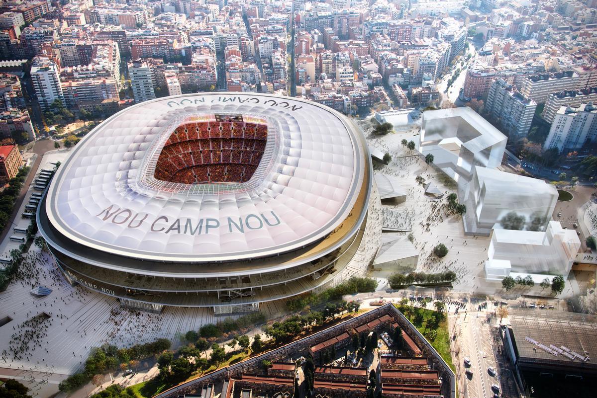 Proyecto de remodelación integral del Camp Nou.